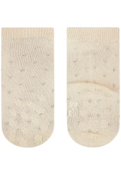 ABS Krabbelsocken 2er Pack Blumen Struktur