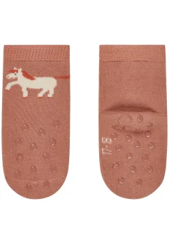 ABS Krabbelsocken 2er Pack Pferd Hufeisen