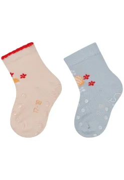 ABS Krabbelsocken 2er Pack Schildkröte Muschel