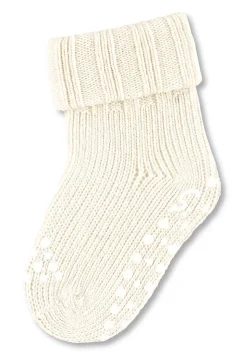 ABS-Krabbelsocken Wolle uni