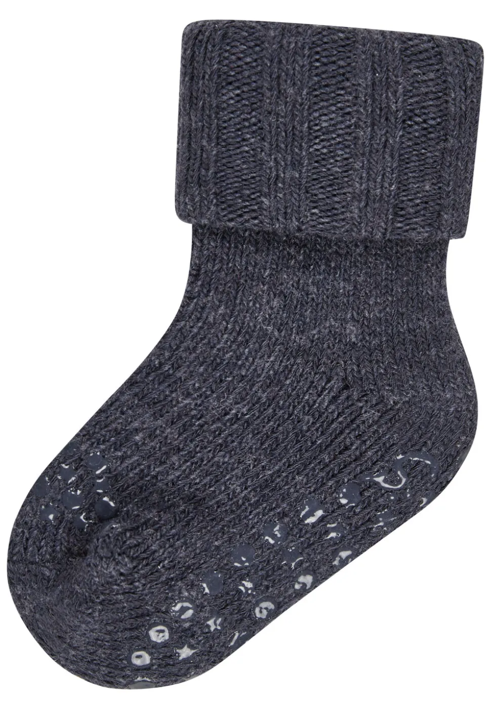 ABS-Krabbelsocken Wolle uni