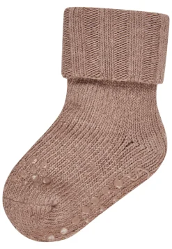 ABS-Krabbelsocken Wolle uni