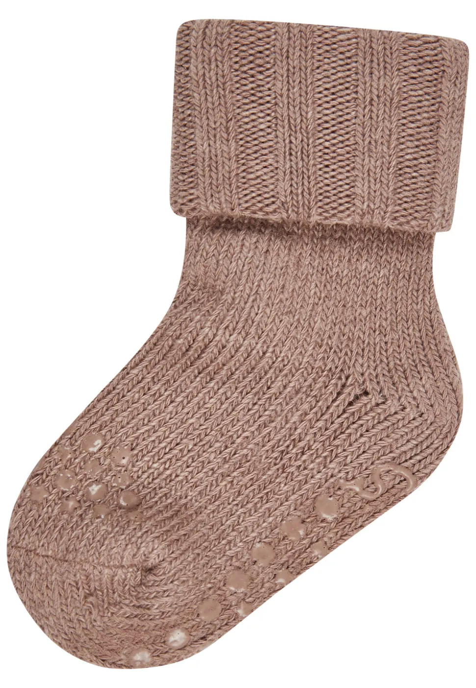 ABS-Krabbelsocken Wolle uni