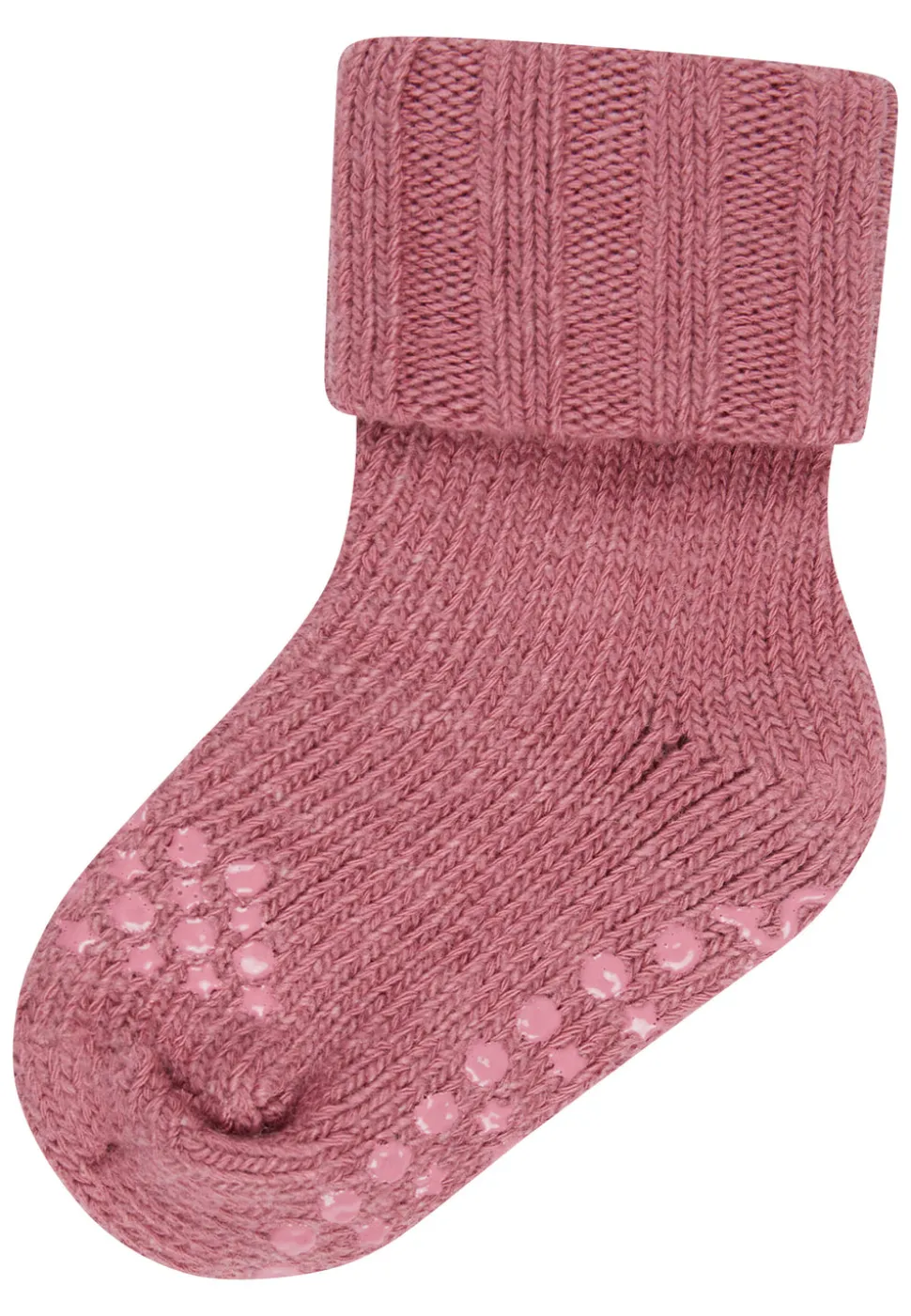 ABS-Krabbelsocken Wolle uni