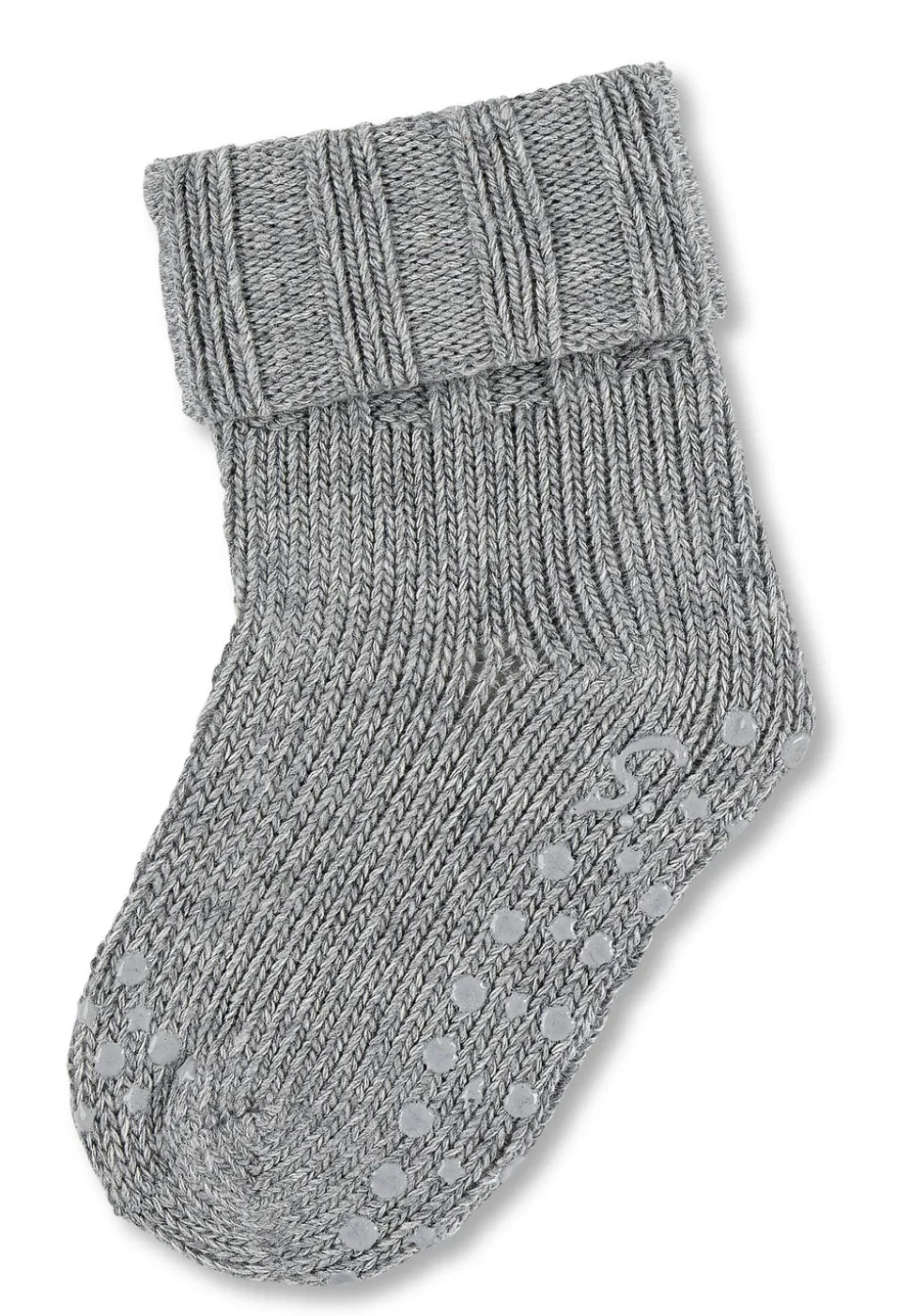 ABS-Krabbelsocken Wolle uni