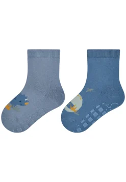 ABS-Socken Doppelpack Dino