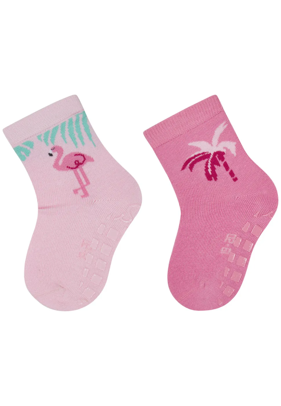 ABS Socken 2er Pack Flamingo Palme