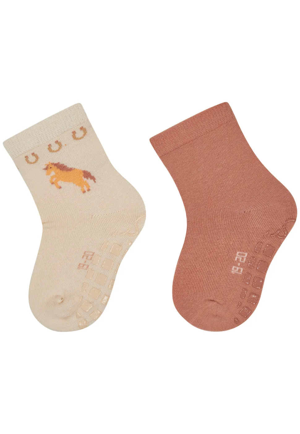 ABS Socken 2er Pack Pferd Uni