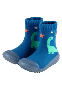 Adventure-Socks Dino mit Gummisohle
