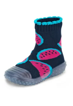 Adventure-Socks mit Motiv Melonen in Blau