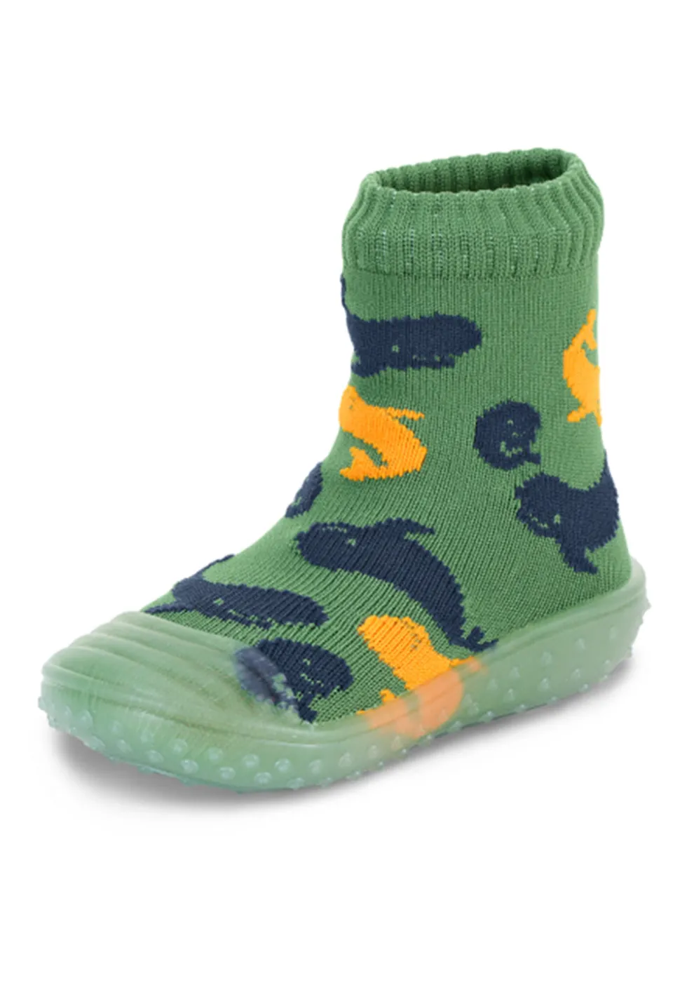 Adventure-Socks mit Motiv Wale in Grün