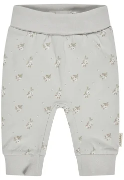 Babyhose Blumen mit Mitwachsbündchen