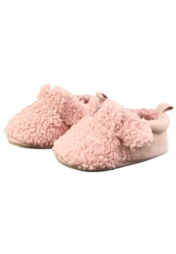 Baby Krabbelschuhe Velour mit Sternensohle