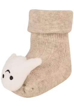 Baby Rasselsocken Kürbis und Gespenst