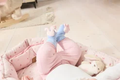Baby Rasselsocken mit Seepferdchen-Figur