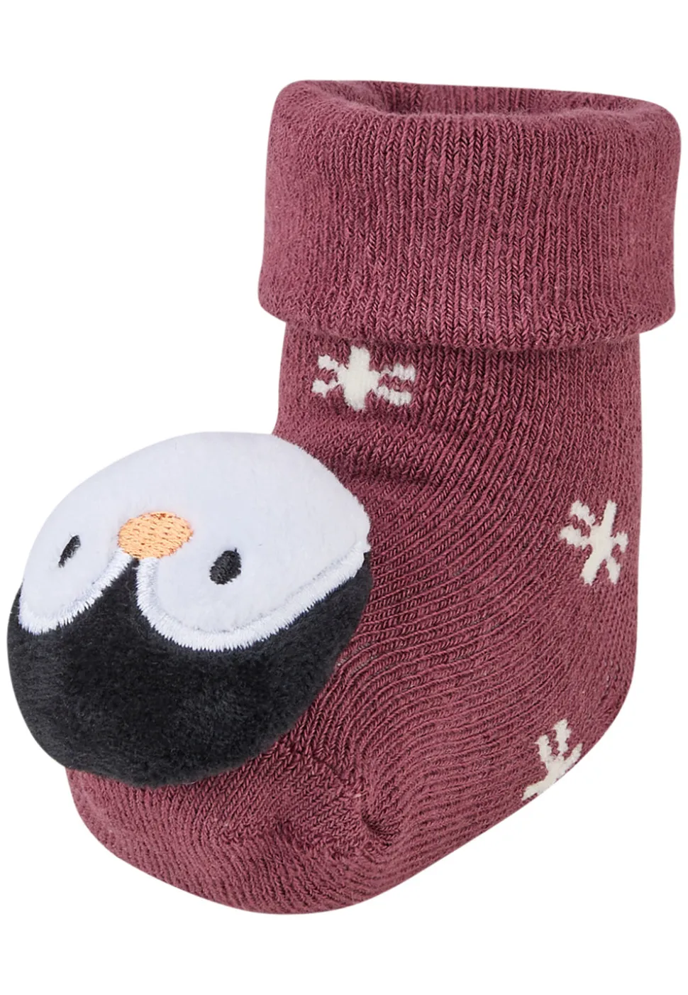 Baby Rasselsocken Pinguin