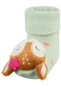 Baby Rasselsocken Reh