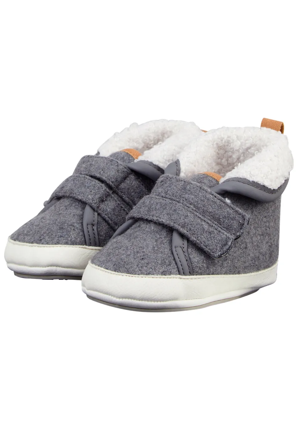 Baby-Schuhe aus Fleece & Kunstleder