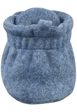 Baby Schuhe Bio Baumwollfleece mit Klettverschluss