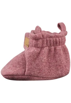 Baby Schuhe Bio Baumwollfleece mit Klettverschluss