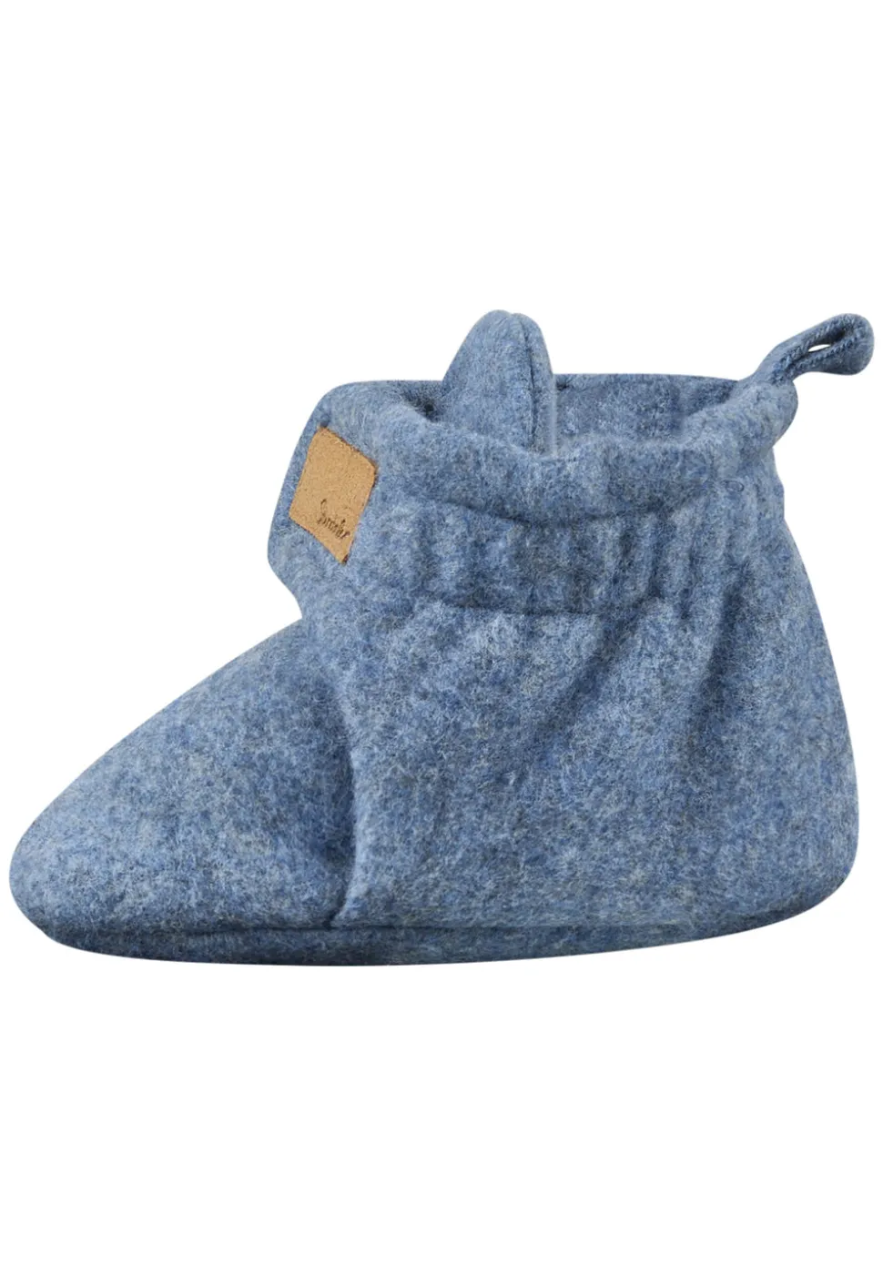 Baby Schuhe Bio Baumwollfleece mit Klettverschluss