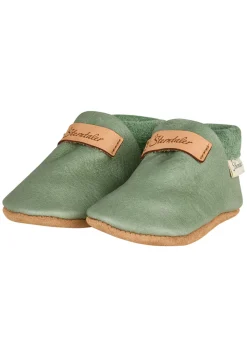 Baby Schuhe uni aus Leder für kleine Entdecker