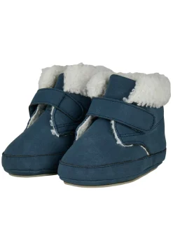 Baby-Schuhe uni mit Flauschfutter