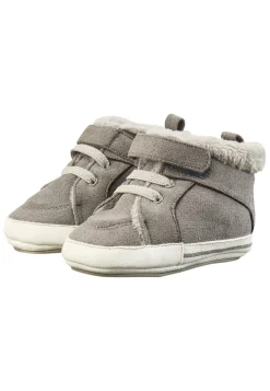 Baby Schuhe Velour mit Sternensohle