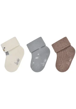Baby Socken 3er Pack Eisbär Schneeflocke