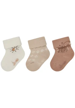 Baby Socken 3er Pack Sonne Geo Blumen