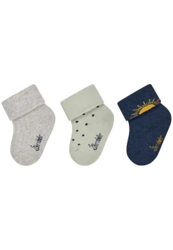 Baby Socken 3er Pack Sterne Sonne