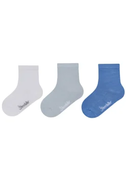 Baby-Socken Uni im 3er-Pack