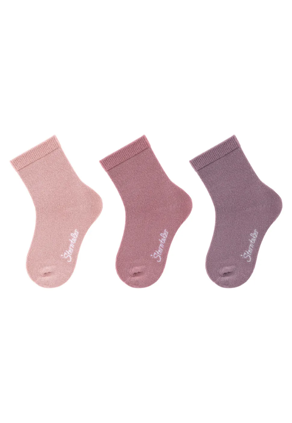Baby-Socken Uni im 3er-Pack