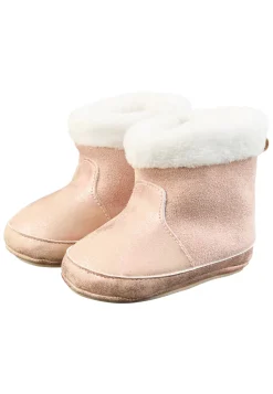 Baby Stiefel Glitzer mit Reißverschluss