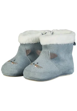 Baby-Stiefel mit Katzenmotiv