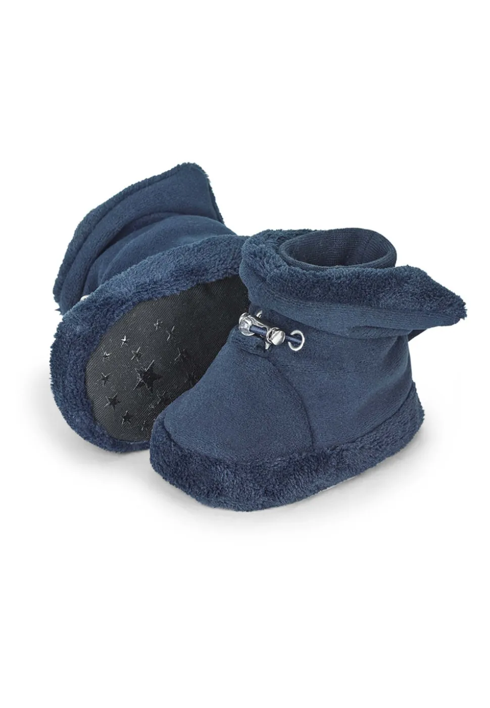 Baby-Stiefel mit Kordelstopper & Teddyfutter