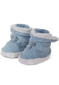 Baby-Stiefel mit Kordelstopper & Teddyfutter