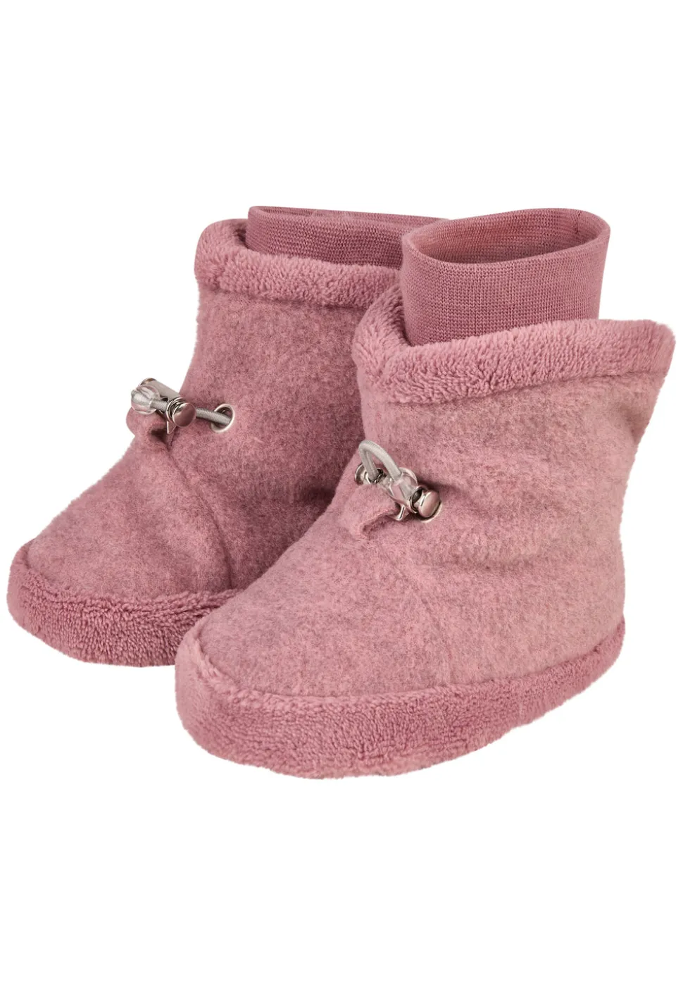 Baby-Stiefel mit Kordelstopper & Teddyfutter