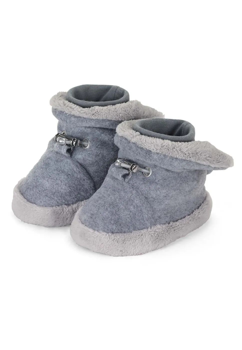 Baby-Stiefel mit Kordelstopper & Teddyfutter