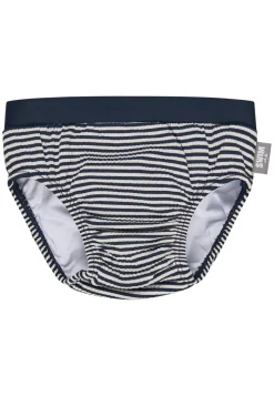 Badehose Seersucker Hai