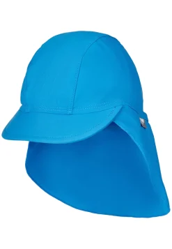 Bademütze uni mit Nackenschutz & UV-Schutz 50+
