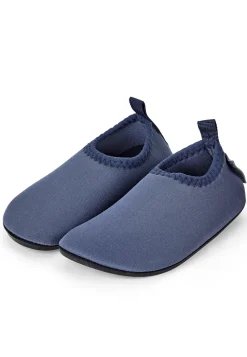 Badeschuhe uni aus Funktionsmaterial