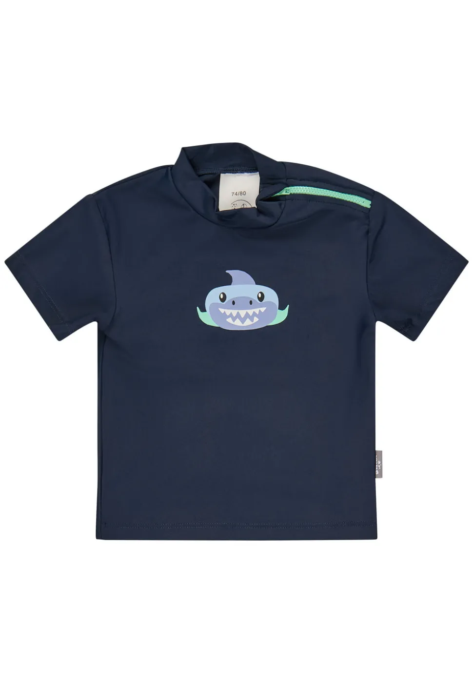 Badeshirt kurzarm Hai