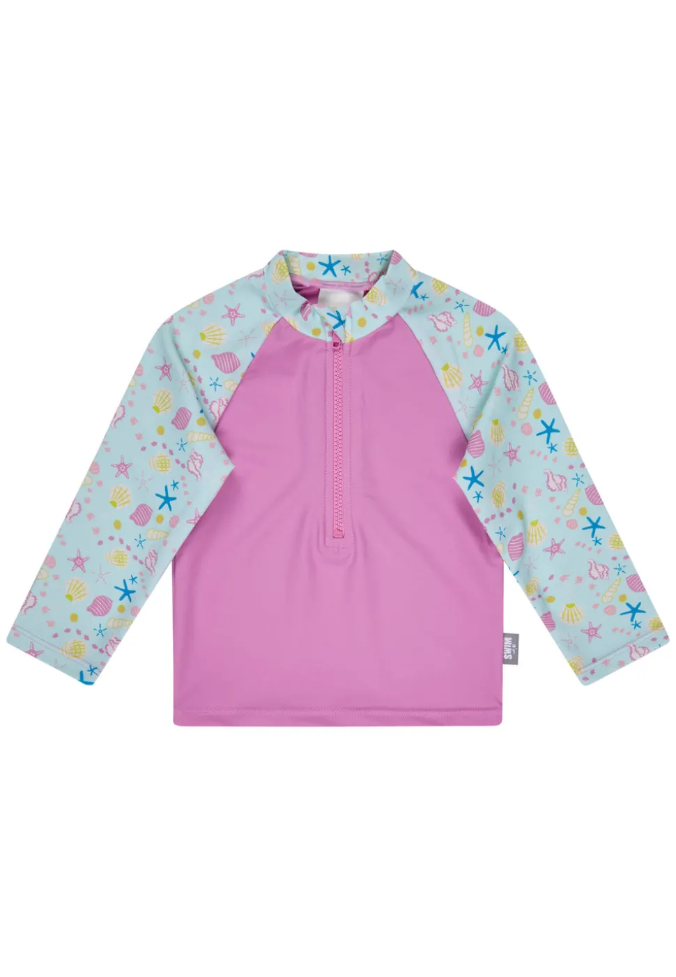 Badeshirt langarm Muschel