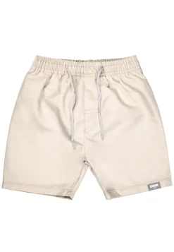 Badeshorts uni mit Kordel & Windeleinsatz UV 50+