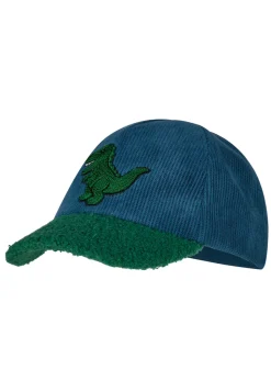 Basecap Cordoptik mit Teddy-Schirm Dino