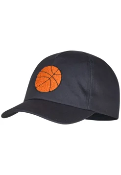 Basecap mit Basketball-Stickerei