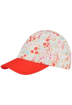 Basecap mit Blumen-Print