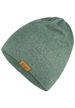 Beanie aus Jersey in Melange-Optik