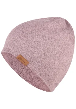 Beanie aus Jersey in Melange-Optik